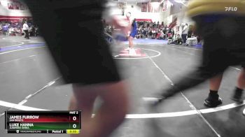 175 lbs Cons. Round 3 - Luke Hanna, Junipero Serra vs James Furrow, San Benito