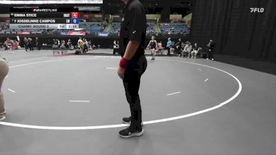 145 lbs Champ. Round 2 - 7 Josselinne Campos, Lindsey Wilson vs Emma Stice, Hastings