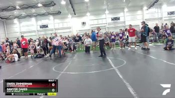 52 lbs Finals (2 Team) - Sawyer Oakes, ACES Of Spades vs Owen Zimmerman, U2 Upstate Uprising