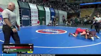 174 lbs Quarterfinal - Payge Fuller, Plattsburg vs Jaylah Walker, Rockwood Summit