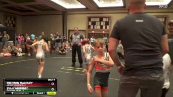 52 lbs Quarterfinals (8 Team) - Trenton Maloney, Armory Athletics vs EVAN WHITBRED, Keystone Krush