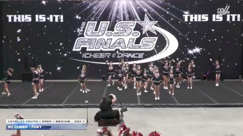 KC Cheer - FOXY [2026 L1.1 Youth - PREP - Medium Day 1] 2026 The U.S. Finals Des Moines