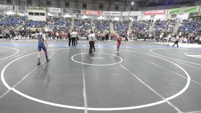 90 lbs Consi Of 8 #1 - Payson Attebury, Team Grand Valley Elite vs Brayden Lucier, Severance Middle School