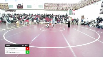 132 lbs Round Of 16 - Alexander Robin, North Attleborough vs Marin Todica, West Springfield