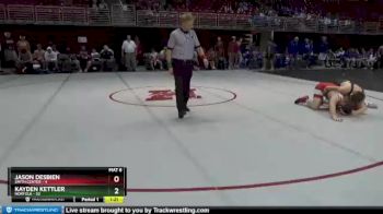 182 lbs Round 1 (8 Team) - Jason Desbien, Smith Center vs Kayden Kettler, Norfolk