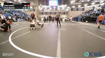100 lbs Rr Rnd 5 - Kevin Shreck, Tonkawa Takedown Club vs Silas Bratten, Jacket Wrestling Club