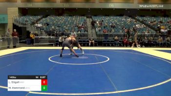 149 lbs Consolation - Lane Stigall, Oregon State vs Maxwell Hammond, UN-California Baptist University