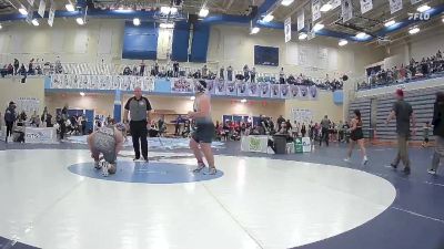 285 lbs Cons. Round 6 - Seth Mann, Thunder Ridge vs Kingston Critchfield, Eagle High School