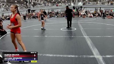 107 lbs Round 6 (8 Team) - Aleecia Delucia, RaZor GWC vs Victoria Sifuentes, Full Circle Green