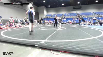 130-140 lbs Quarterfinal - Andrew Benefield, Wave Wrestling Club (TN) vs William Louchen, Mighty Bluebirds