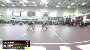 145 lbs Cons. Round 6 - Lexi Sanders, Rocky Mountain vs Cashlin Volkel, Kimberly