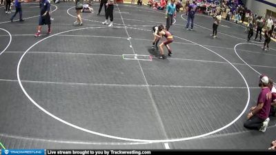 75 lbs Cons. Round 2 - Gabriel Daniel, Pelion Youth Wrestling vs Chance Connolly, Cane Bay Cobras