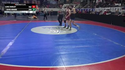 7A 126 lbs Cons. Round 2 - John Adams, Auburn vs Luke Dudley, Prattville