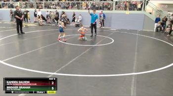 56 lbs Quarterfinal - Bridger Graham, Mat-Su Matmen vs Kamden Salmon, Arctic Warriors Wrestling Club