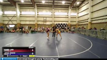 135 lbs Round 1 (3 Team) - Isabel Lieb, Montana vs Jayda Nance, Oregon