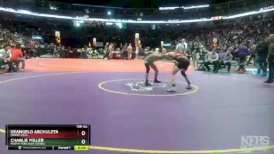 138-2A Cons. Semi - Charlie Miller, North Fork High School vs DeAngelo Archuleta, Monte Vista