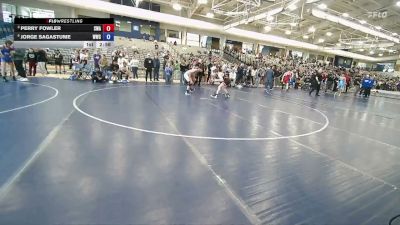 132 lbs Quarterfinal - Perry Fowler, Sanderson Wrestling Academy vs Jorge Sagastume, Westlake Wrestling Club