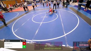 71.4-75.4 lbs Rr Rnd 5 - BlakeLee Smith, Hinton Takedown Club vs Elissa Cruz, Unaffiliated