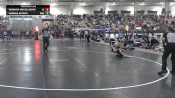 AA 132 lbs Cons. Semi - Maddox McCullough, Page High School vs Damian Aponte, Houston High School