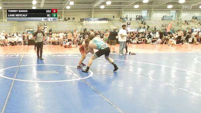 145 lbs Rr Rnd 3 - Tommy Banas, Gold Standard Wrestling - HSB vs Lane Metcalf, Hillbilly Hammers - HSB