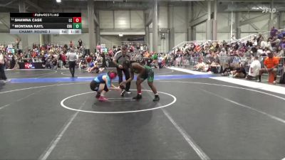 155 lbs Champ. Round 1 - Shawna Case, Linn County vs Montana Kayl, Chapman