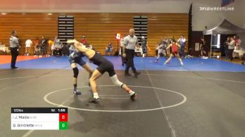 120 lbs Quarterfinal - Jack Maida, Shore Regional vs Quinn Gimblette, Westfield