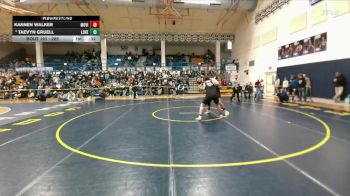 285 lbs Cons. Semi - Taevyn Gruell, Lovell vs Kannen Walker, Mountain View