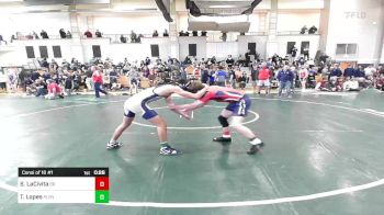 132 lbs Consi Of 16 #1 - Shaun LaCivita, Bridgewater-Raynham vs Thiago Lopes, Plymouth North