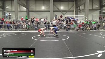 115 lbs Cons. Semi - Killian Hedrick, Jr. Panther vs Axton Vice, Bluestem