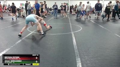 105 lbs Round 4 (8 Team) - Noah Hernandez, PA Alliance vs Bryson Peters, Black Fox Wrestling