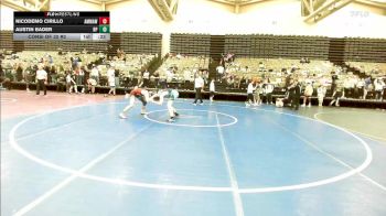 122-H lbs Consi Of 32 #2 - Nicodemo Cirillo, AMERICAN MMA AND WRESTLING vs Austin Bader, Rocky Point HS