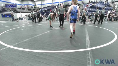 70 lbs Rr Rnd 4 - Ezekiel Boyd, Harrah Little League Wrestling vs Jameson Thomas, Norman North