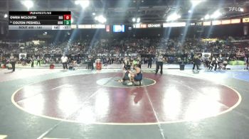 144 lbs Cons. Round 1 - Owen McLouth, Redmond vs Colton Peshell, Riverton