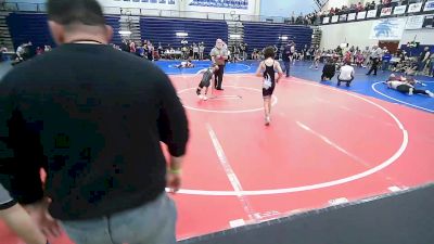 74 lbs Quarterfinal - TRUMAN HENDRIX, Fayetteville Youth Wrestling Club vs Hudson Glover, Sperry Wrestling Club