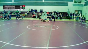 135 lbs Quarterfinal - Hailey Courtade, Quincy (Girls) vs Addison Vasquez, Ephrata (Girls)