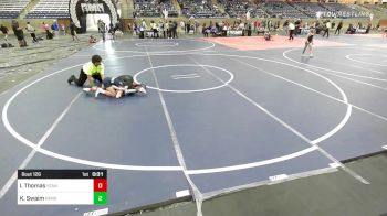 73 lbs Consi Of 4 - Ian Thomas, Standfast Texas vs Kanon Swaim, Randal Youth WC