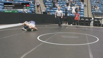 149 lbs Champ. Round 1 - Ross Bratetic, Bellevue vs Joe Frazier, Graceland University