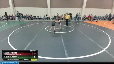 75-78 lbs Round 2 - Jaxon Moore, Texas Elite Wrestling Club vs Cade Schindel, Warrior Wrestling Club