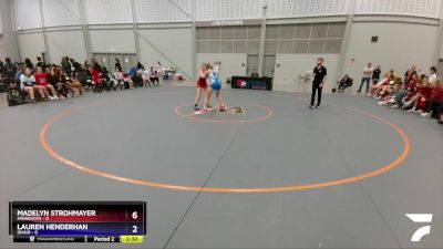 132 lbs Round 1 (6 Team) - Audrey Rogotzke, Minnesota vs Zoe Ortiz, Idaho