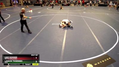 107 Championship Bracket Quarterfinal - Landon Thoennes, STMA vs Liam Sommer, Kenyon-Wanamingo