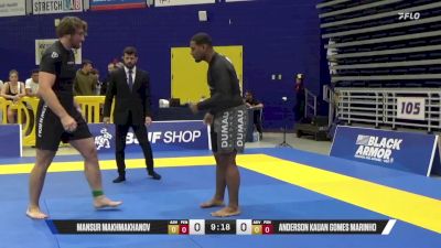 Anderson Kauan Gomes Marinho vs Mansur Makhmakhanov 2025 Pan IBJJF Jiu-Jitsu No-Gi Championship