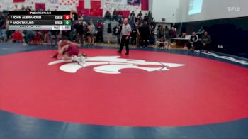 126 lbs Champ. Round 1 - John Alexander, W. F. West vs Jack Taylor, River Ridge