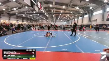 58 lbs Champ. Round 2 - Bruce Garcia, Alamo City Wrestling Club vs Killian Pena, NXT Level Wrestling Academy