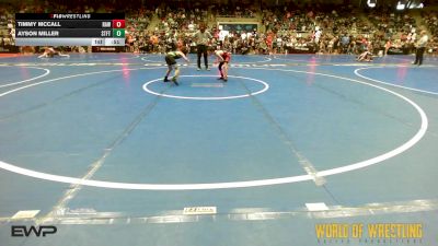 67 lbs Consi Of 32 #2 - Timmy McCall, Raw Wrestling Club vs Ayson Miller, Standfast