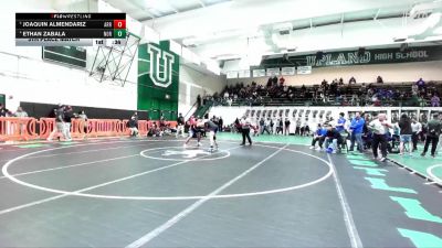 157 lbs 5th Place Match - Joaquin Almendariz, Arroyo vs Ethan Zabala, Norco