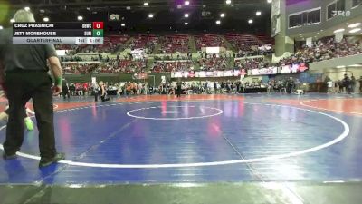 82 lbs Quarterfinal - Cruz Prasnicki, Dakota Boyz Wrestling Club vs Jett Morehouse, Glasgow Wrestling Club
