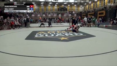 157 lbs Cons. Round 3 - Elias Bieschke, Big Game Wrestling Club vs Will Casey, Dubuque Wrestling Club