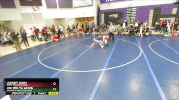 125 lbs Cons. Semi - Johnny Born, Bruin Wrestling Club vs Walter Chlarson, Salt Flats Wrestling Club