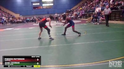 3 - 138 lbs Champ. Round 1 - Gage Cockran, William Byrd vs Phenoix Patterson, Grafton