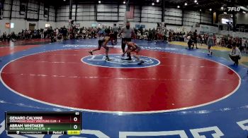 85 lbs Round 3 (6 Team) - Abram Whitaker, DARKHORSE WRESTLING CLUB vs Genaro Calvani, SHENANDOAH VALLEY WRESTLING CLUB